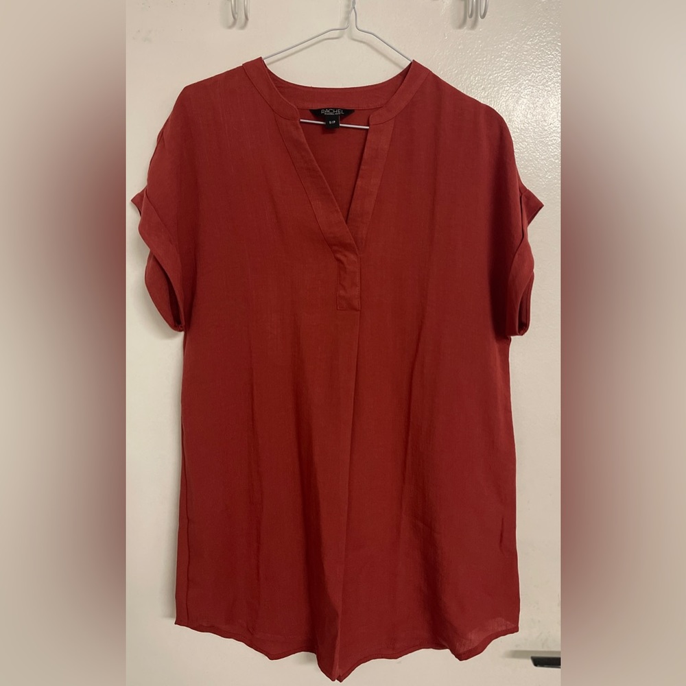 Red Rachel Roy Sleeveless Tunic